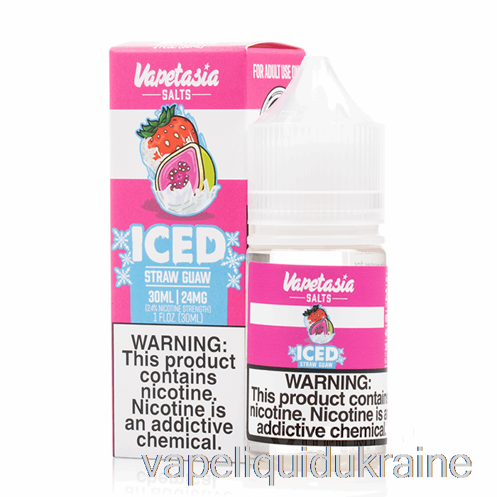 Vape Ukraine ICED Straw Guaw - Vapetasia Salts - 30mL 48mg